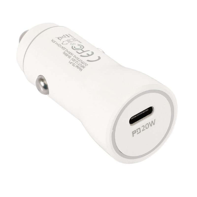 Music Festival  20W Mobile Type-C Charger PD Fast Charging Car Cigarette Lighter_voghion.com
