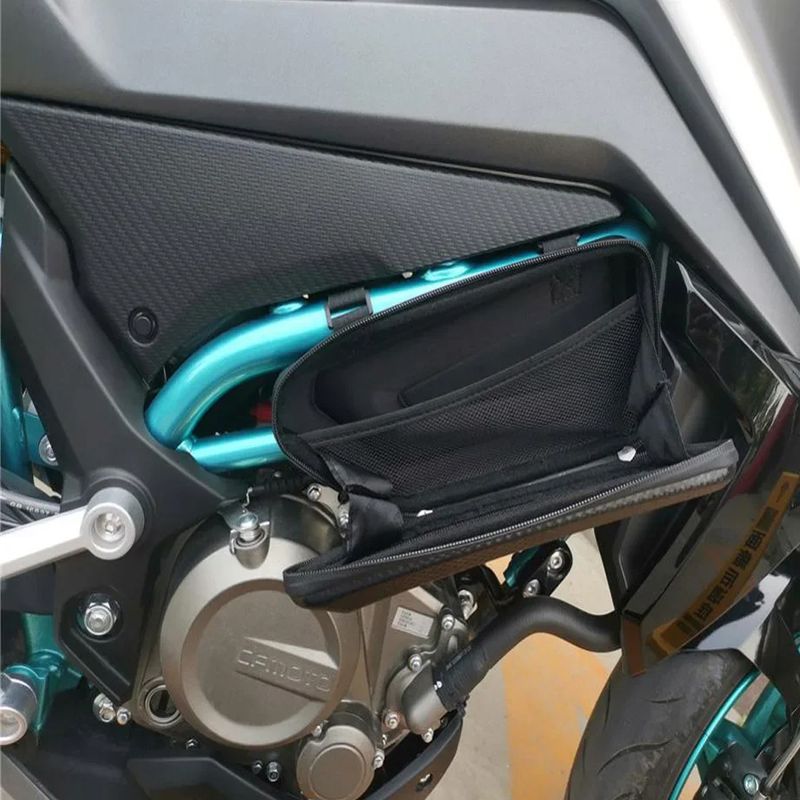 Bolsa lateral modificada para motocicleta BRABUS 1300 R, bolsa lateral triangular impermeable, bolsa de carcasa rígida para BRABUS 1300 R_voghion.com