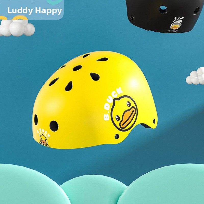 Casque d'équitation Le's B.duck pour enfants de 1 à 3 ans, draisienne, vélo, scooter, équipement de protection pour bébé_voghion.com