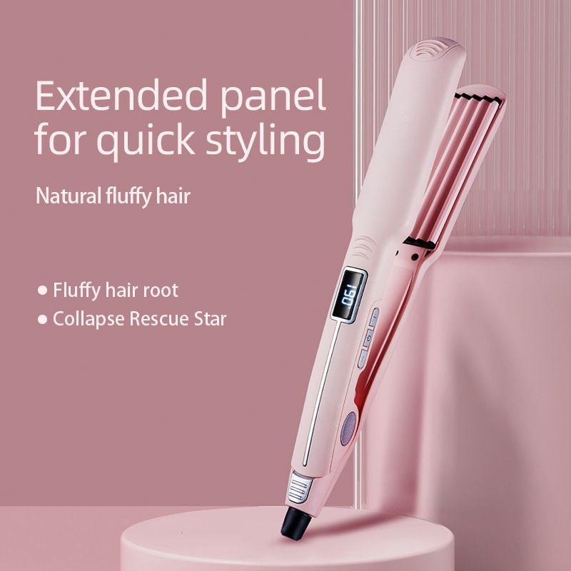 Nuova piastra per capelli elettrica, non danneggia i capelli, per un sollevamento elevato della corona e delle radici._voghion.com