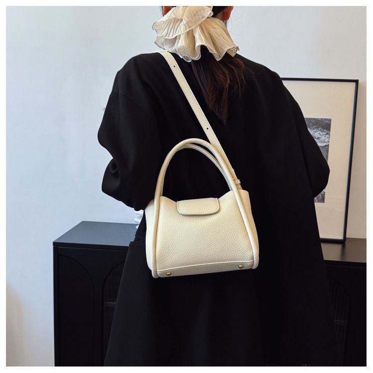 Borsa a tracolla singola semplice ed elegante in morbida pelle di alta qualità per donna, 2025, nuova borsa alla moda_voghion.com