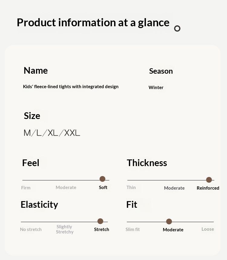 Voyage Fleece-Lined Thickened Leggings Autumn Winter Children's Patchwork Socks Dance Tights Baby Girls' Warm Pants_voghion.com