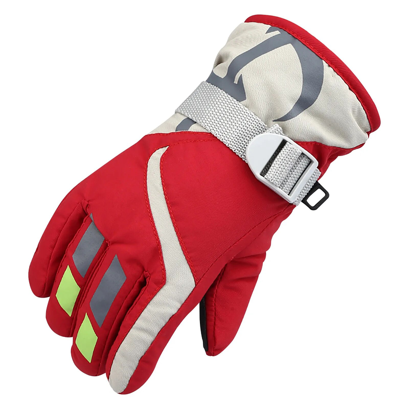 Neve Inverno Bambini Sport Sci Ragazze Outdoor Ragazzi Guanti antivento Guanti per donna Quando fa freddo_voghion.com