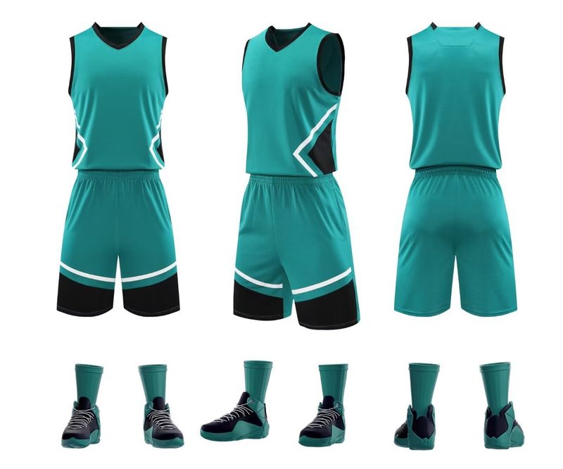 Ensemble de maillots de basket-ball américains 2023 pour hommes, maillot d'été imprimé pour entraînement et compétition, uniforme d'équipe d'étudiants_voghion.com