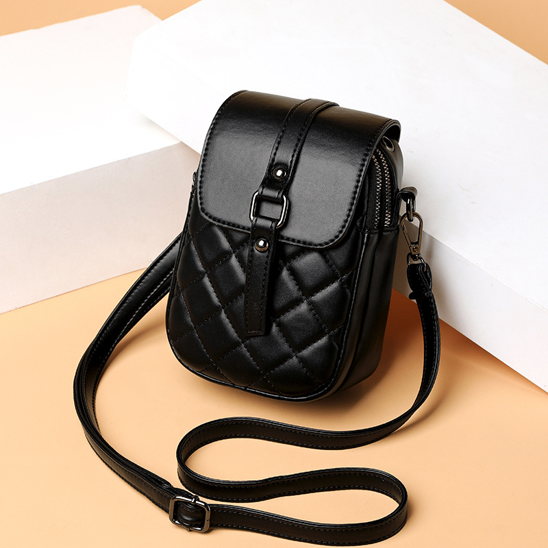 Telefono per donna, 2025, nuova moda invernale, tracolla singola, piccola borsa trapuntata ricamata_voghion.com