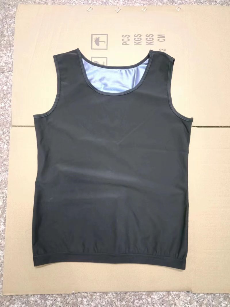 Sportbekleidung Schweißfördernde Kleidung Schweißreduzierende Bauchfitnesswesten Laufsport Yoga Schweißfördernde Kleidung_voghion.com