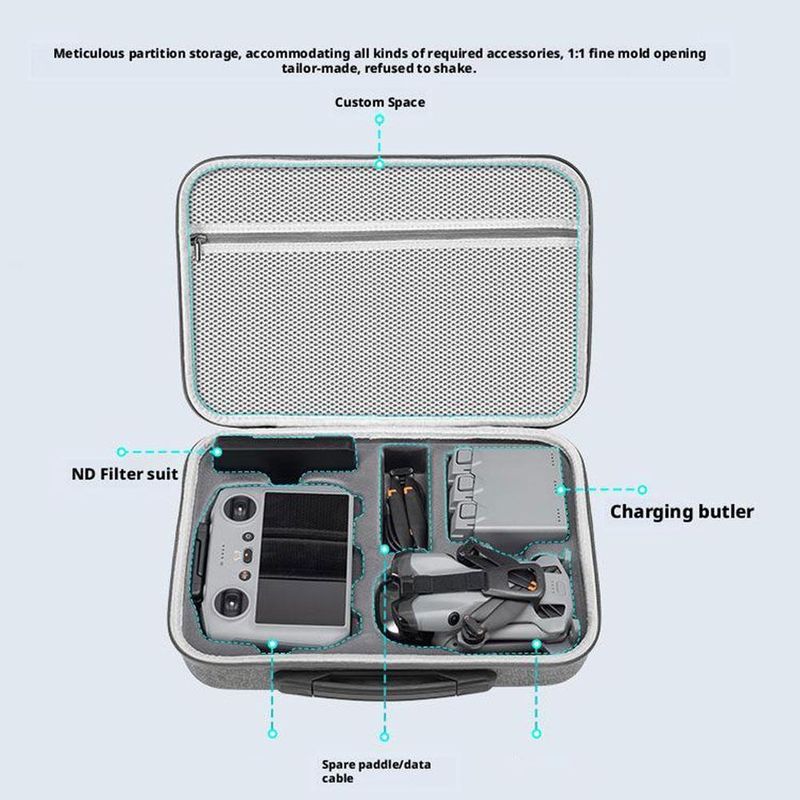Storage For DJI Mini 5 Pro Portable Carrying Case Crossbody Single-shoulder Bag Dustproof Travel Box Drone Accessories_voghion.com