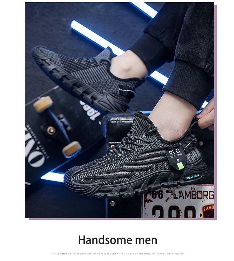 Men Shoes Comfortable Sneakers Breathable Running Shoes For Men Mesh Tenis Sport Shoes Waling Sneakers_voghion.com