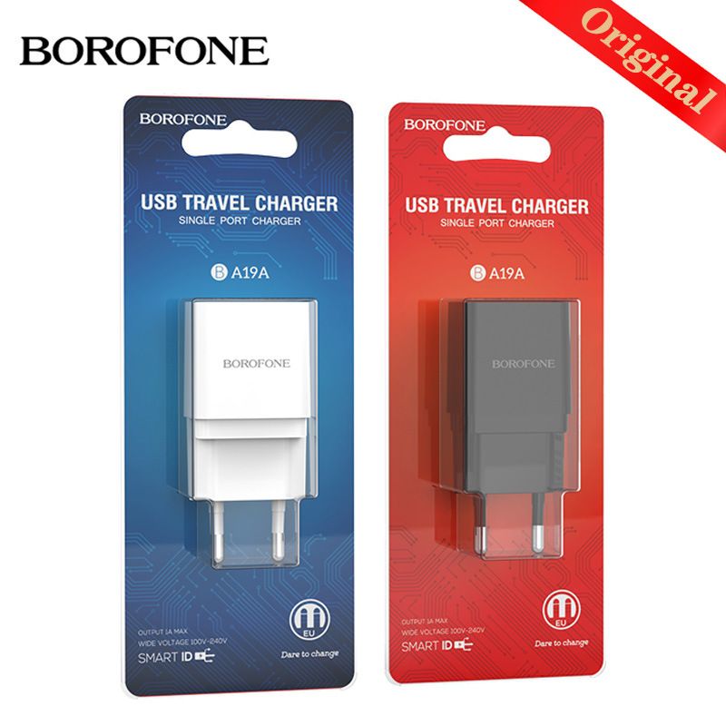 Cargador universal para móvil con puerto único BA19A Music Festival, miniusb, cabezal de carga Euro 1A_voghion.com