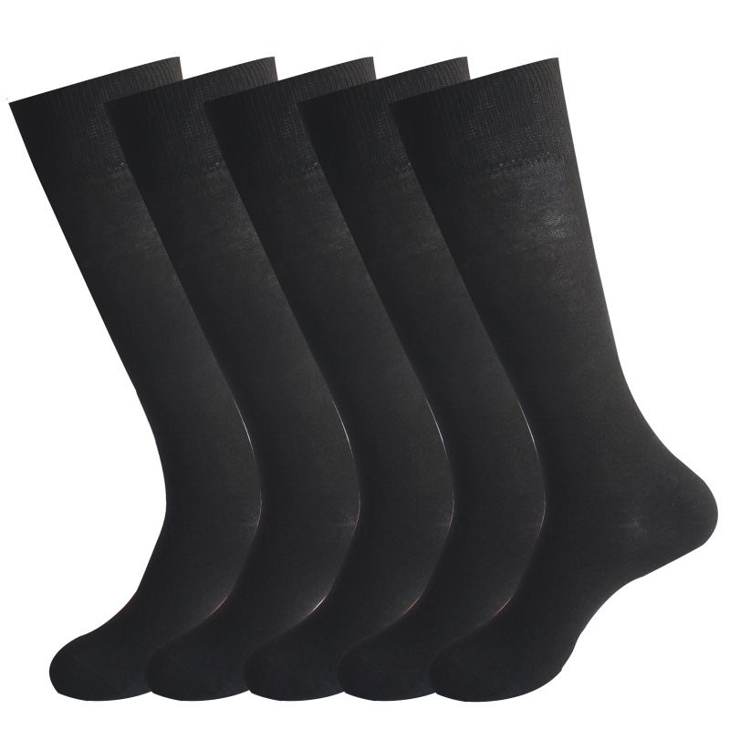 Calze autunnali e invernali da donna, calzini lunghi fino al ginocchio, caldi e casual, da donna, calzini da studente_voghion.com