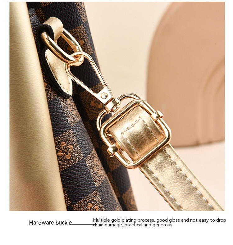 Magnifica borsa per la mamma Borsa da donna semplice di grande capacità Borsa a tracolla monospalla popolare Borsa di marca versatile di tendenza 2024_voghion.com