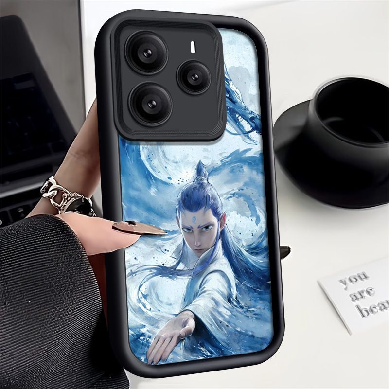 Nezha Aobing Print TPU Case For Xiaomi Redmi Note 14 4G 13 Pro Plus Note 12 14 Pro 5G Poco F6 X6 X7 X5 13T 14T Pro Phone Cover_voghion.com