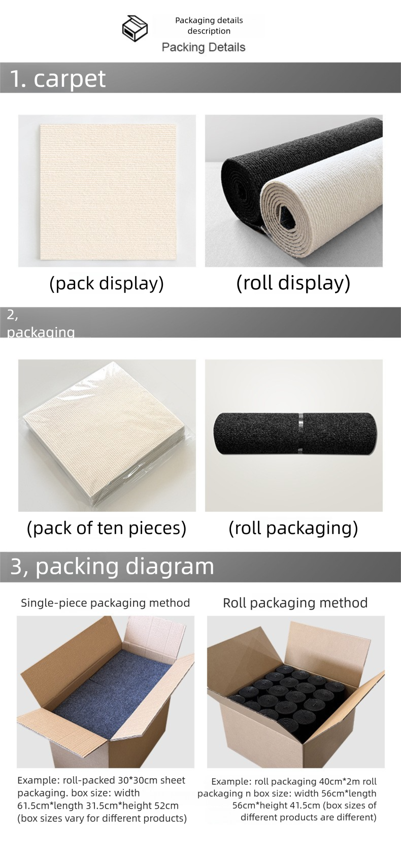 Tappeto autoadesivo per soggiorno, in stile giapponese, senza colla, per cameretta dei bambini, antiscivolo, per gattonare._voghion.com