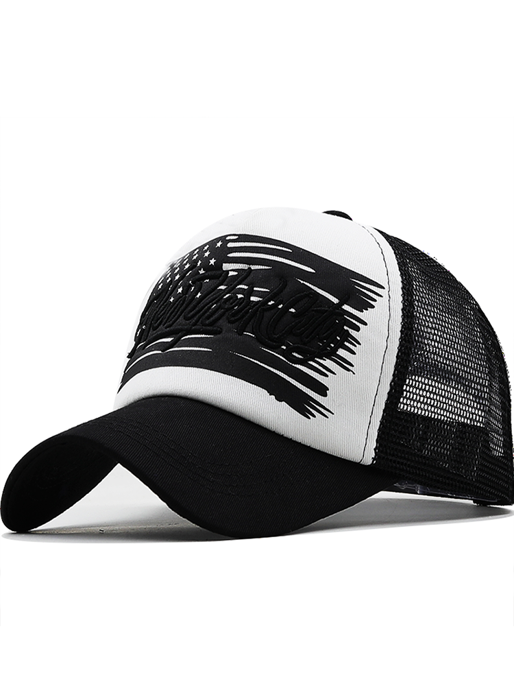 New Snapback Hip Hop Trucker Hats For Men Breathable Mesh Bones Summer fishing Baseball Caps Women Patch Drake Gorras_voghion.com