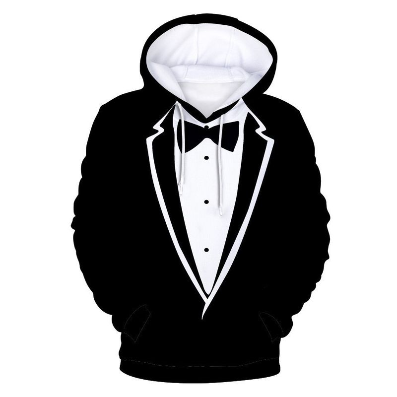 Herenkostuumjurk 3D digitaal printen Lente en herfst Nieuw product Pullover Casual Sweatshirt_voghion.com