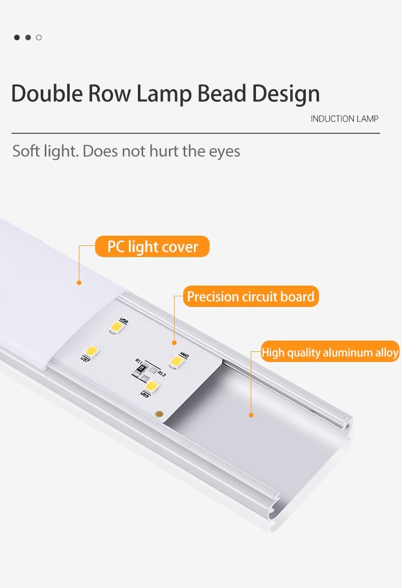 Motion Sensor Wireless LED Light USB Rechargeable Night Cabinet Wardrobe Lamp Under Backlight For Kitchen Led_voghion.com
