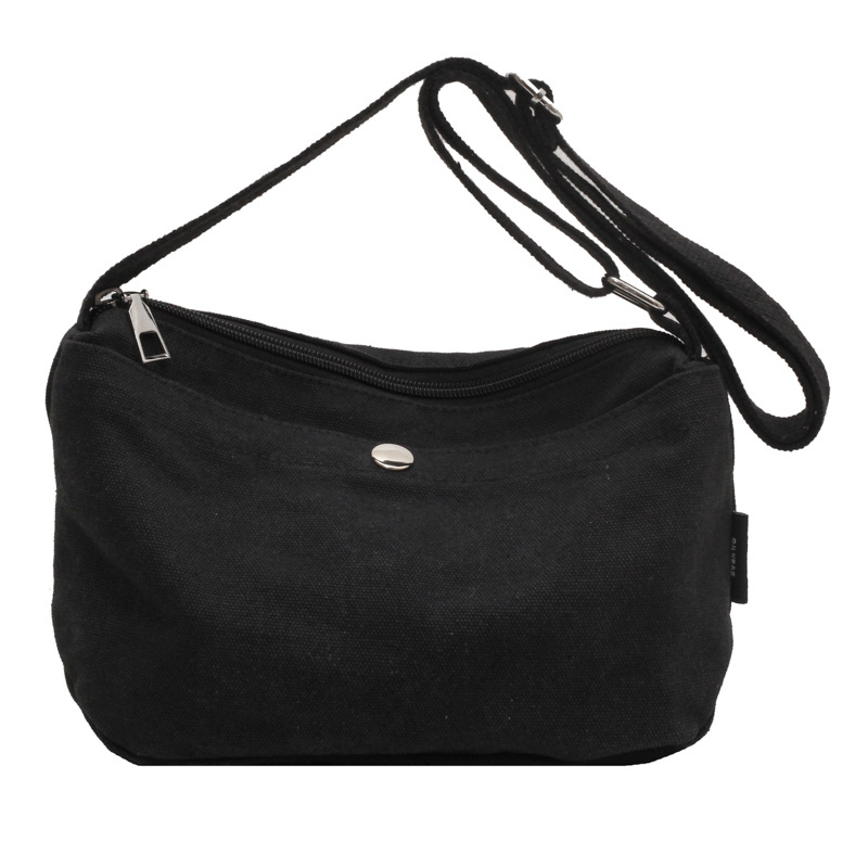 Borsa a tracolla in tela casual, piccola, monospalla, stile minimalista, per studenti universitari_voghion.com