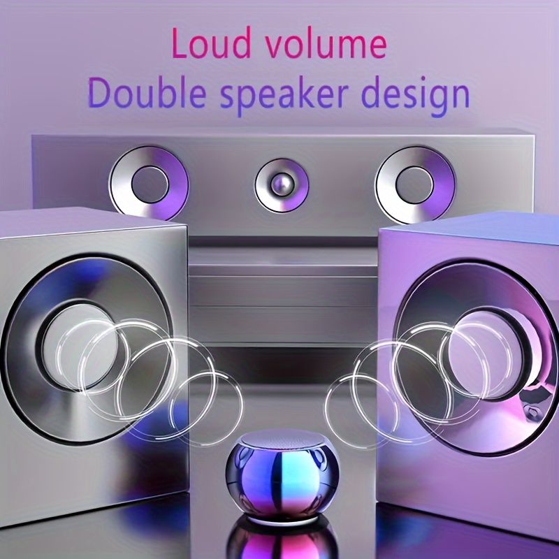 Enceinte Bluetooth 5.0 portable d'extérieur sans fil, mini enceinte sans fil économique_voghion.com