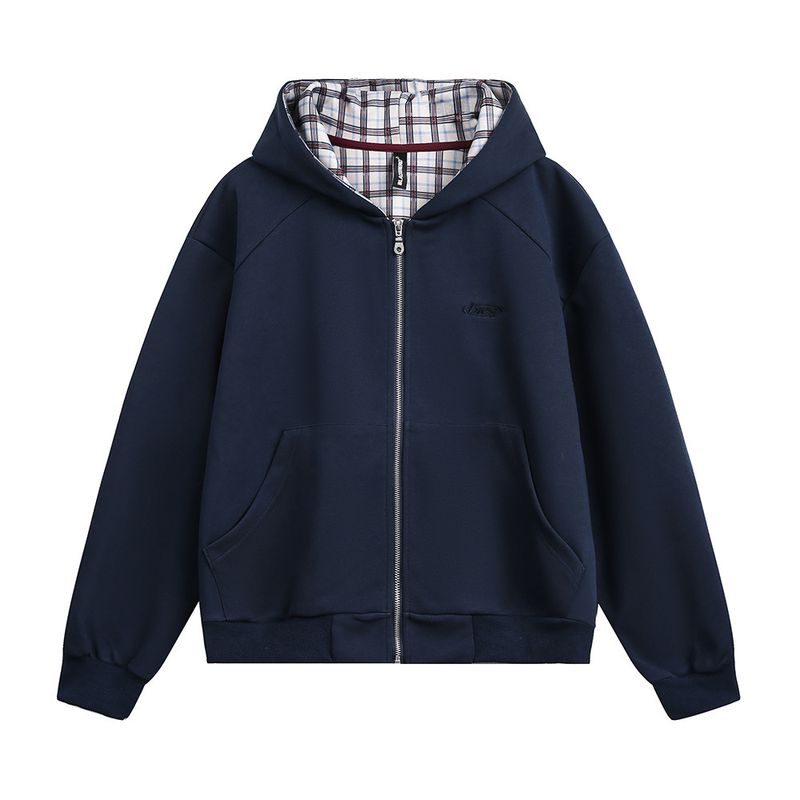 Einfarbiger Kapuzenpullover im amerikanischen Stil für Herren, Frühling und Herbst, locker, trendig, lässig, langärmelig_voghion.com