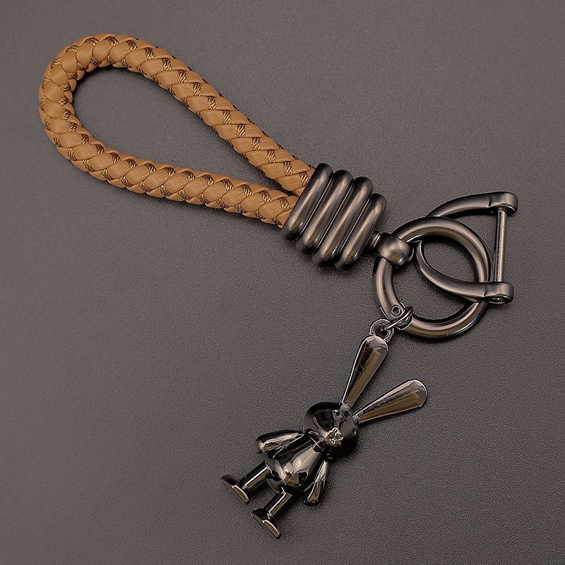 Pár Bunny Keychain Přívěsek Auto High-end Králík Rok Šperky Keychain Muži A Ženy Roztomilý Vynikající Přívěsek_voghion.com