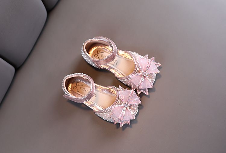Kleine und große Kinder Tanzschuhe Einzelschuhe Showschuhe Prinzessin Schuhe_voghion.com
