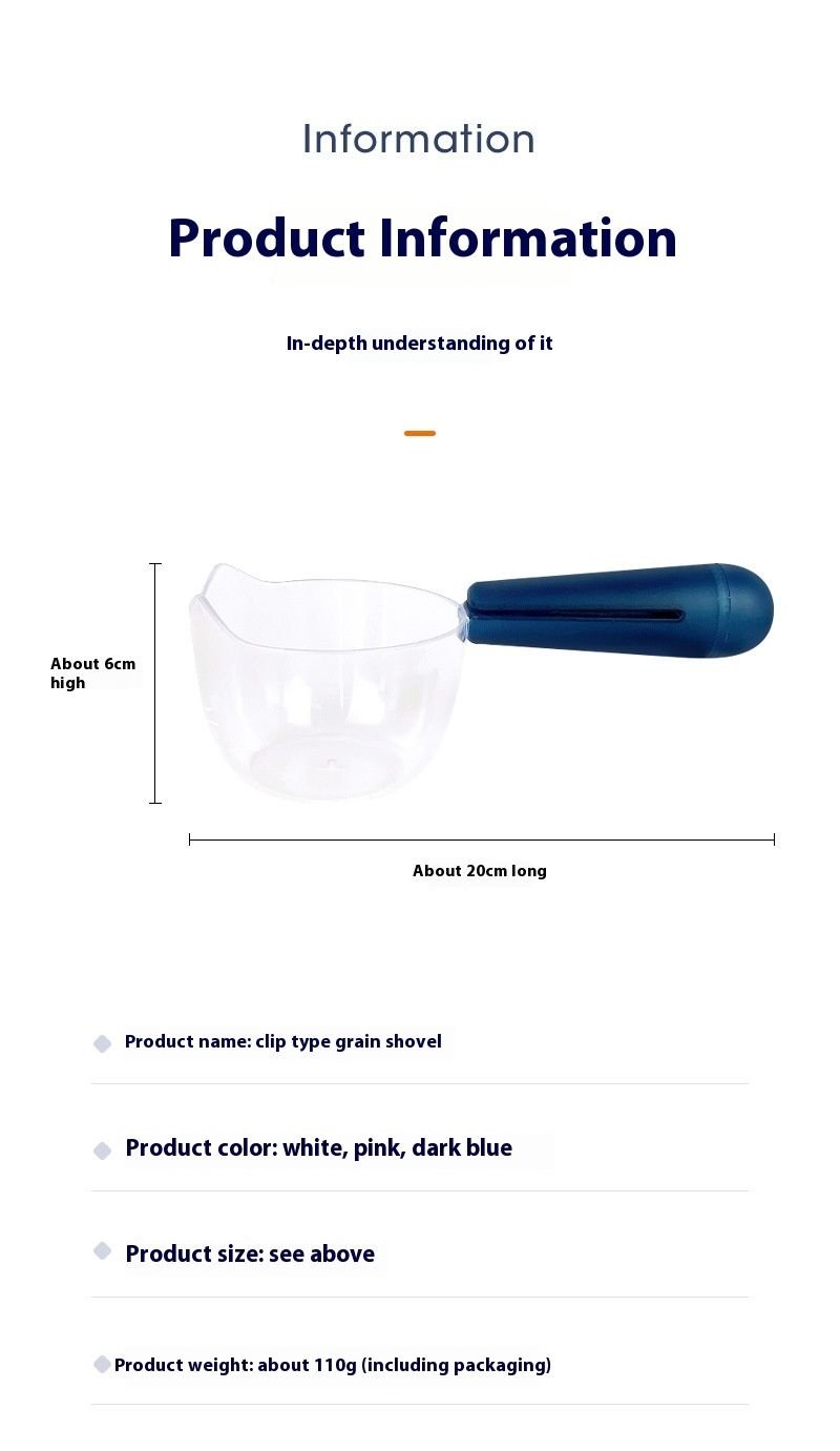 Huisdier kat en snacks, hoofdvoer, hondenlepel, plastic afsluitbare clipbeker, transparante schaal, voerlepel_voghion.com