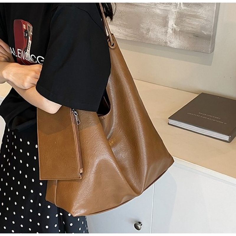 Borsa a tracolla grande da donna, casual e alla moda, autunno/inverno 2025, nuova_voghion.com
