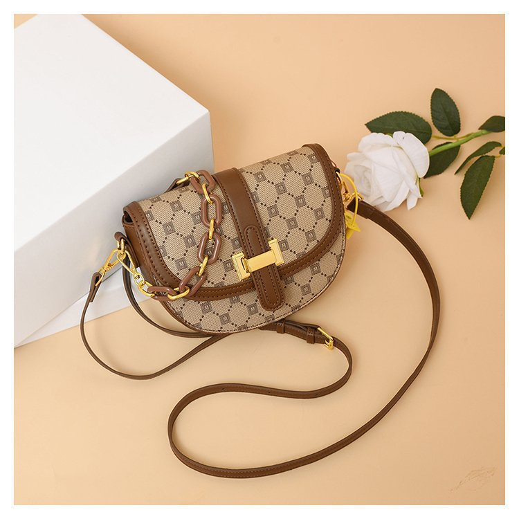 Bolso de mujer 2023 nuevo bolso de sillín bolso de hombro de marea bolso pequeño bolso cruzado de mujer_voghion.com
