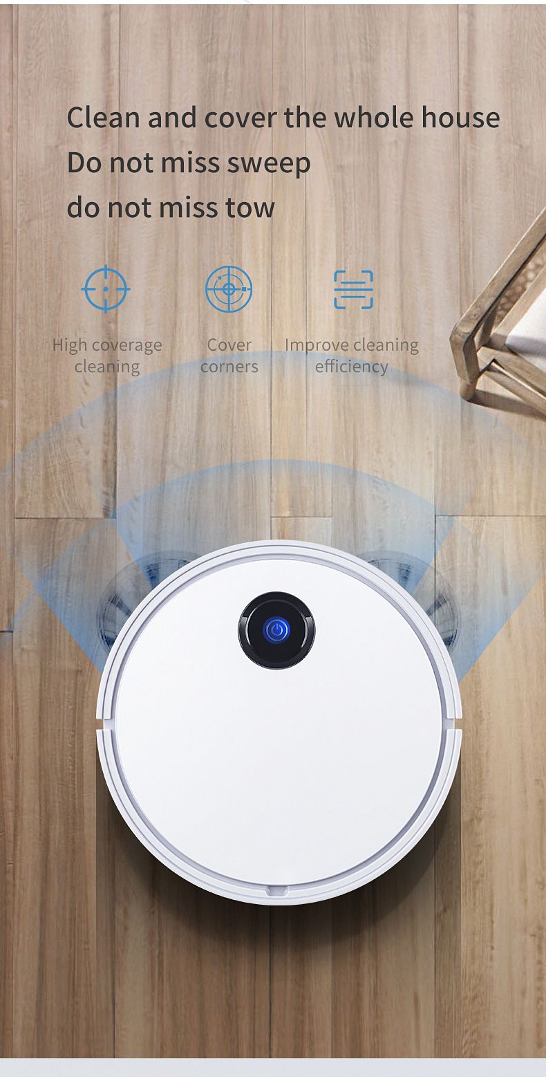 automatische intelligente veegrobot lazy touch schoonmaak oplaadbare stofzuiger cadeau_voghion.com