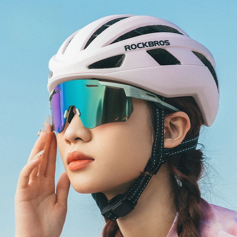 Occhiali da equitazione Rock Brothers, polarizzati, anti-scolorimento, per uomo e donna, per sport all'aria aperta, corsa, antivento, attrezzatura per ciclismo su strada e sabbia_voghion.com