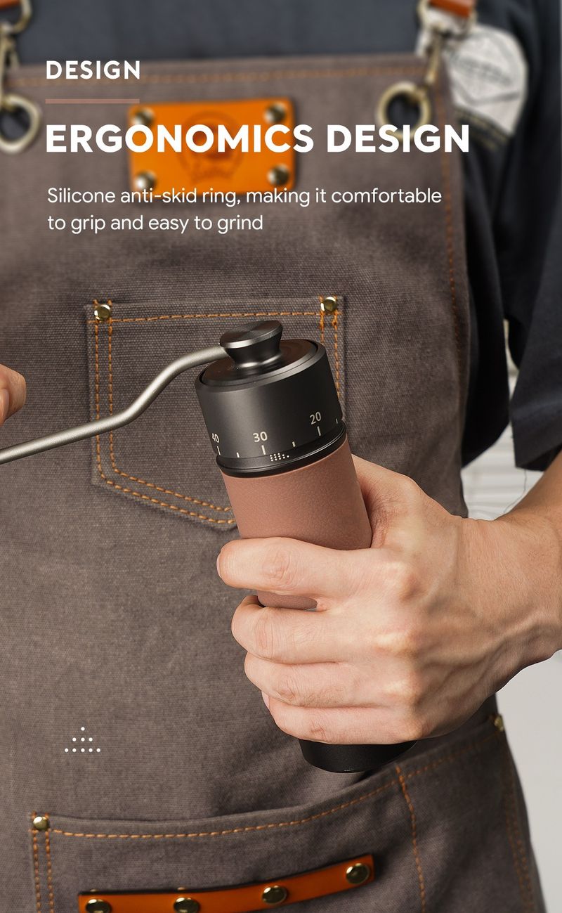 New Hand Coffee Machine Portable Hand Bean Grinder Metal Grinding Heart Italian Manual Coffee Bean Grinder_voghion.com