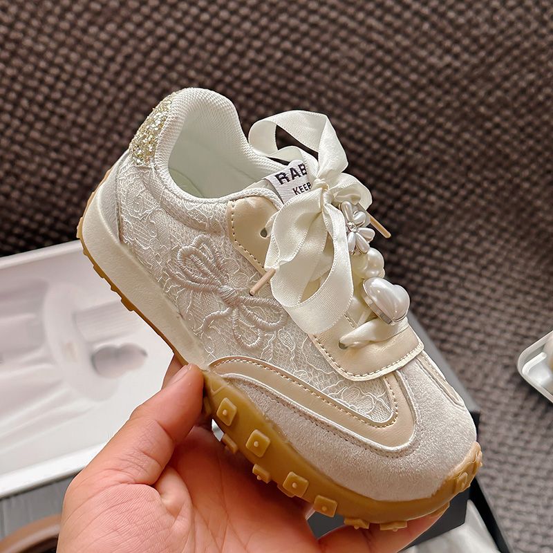 2024 Nuovi sandali traspiranti in rete per ragazze, comode scarpe sportive in pelle per bambini, scarpe da scuola per bambini_voghion.com