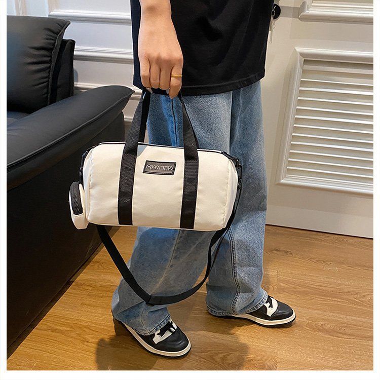 2024 New Versatile Nylon Boston Women's Fashion Commuter Handheld Pillow Casual One Shoulder Crossbody Bag_voghion.com
