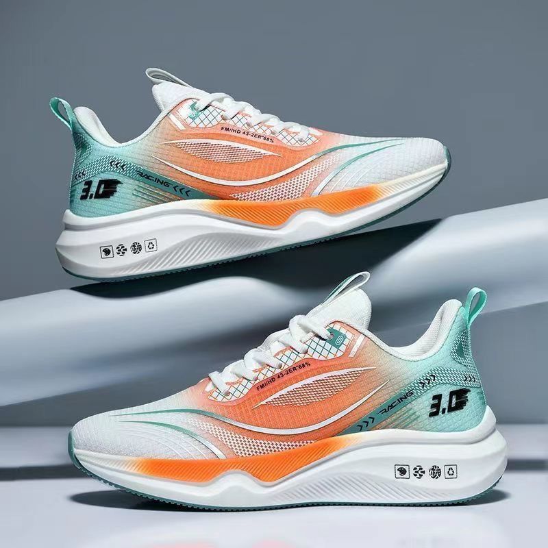 Neue ultraleichte, atmungsaktive und stoßdämpfende Sportschuhe mit weicher Sohle für den Sommer und Herbst, leichte Laufschuhe_voghion.com