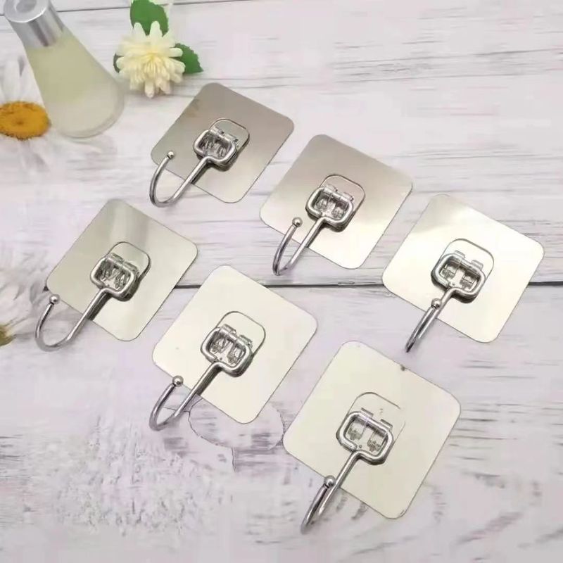 Large Hook Strong Adhesive Sticker For Hanging Objects, Drilling Required, Heavy Duty Kitchen Wall Sticker, No Bird_voghion.com