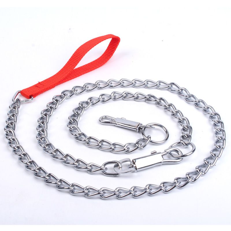 Pet Leash Metal Iron Buckle Chain Dog Rope_voghion.com