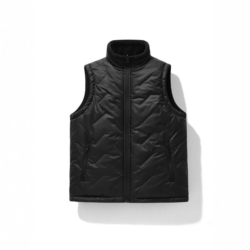 Herren-Streetwear-Weste – Slim Fit Puffer-Weste mit Reißverschluss, leichtes Polyester, Urban Style (8 Farben)_voghion.com