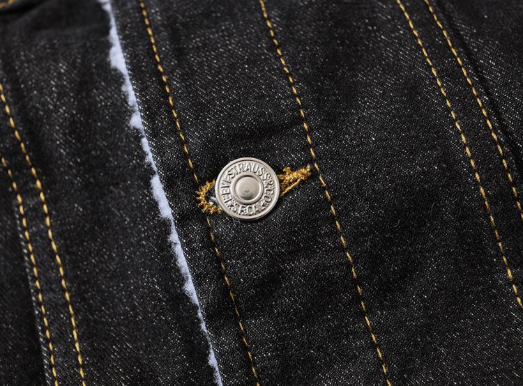 Chaqueta vaquera ligera y lavada para hombre, moderna, con forro polar, abrigo de invierno ajustado, ropa informal para jóvenes._voghion.com