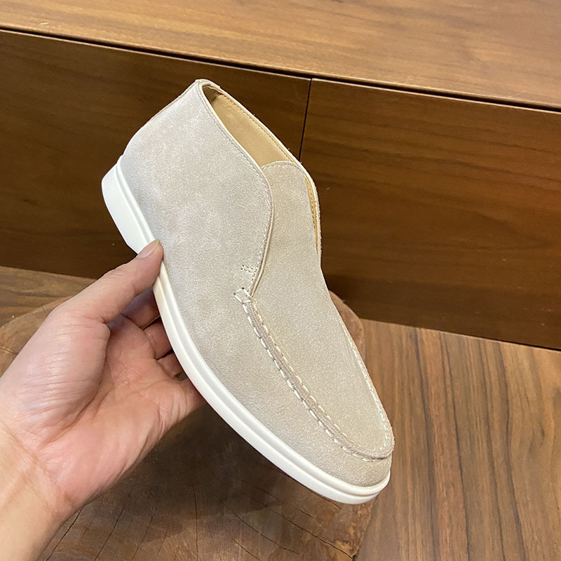 High Edition High Top Women, Loafers, Lazy Shoes, Flat Bottomed Ankle Boots, Casual Shoes For Couples_voghion.com