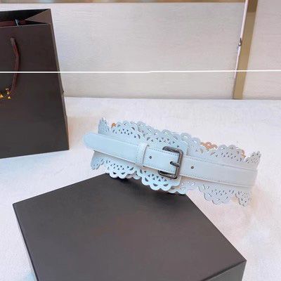 HOT Hule Læder Skærfbind Kvinder Kohud Mode Slank Talje Ser Viser Italiensk Design_voghion.com