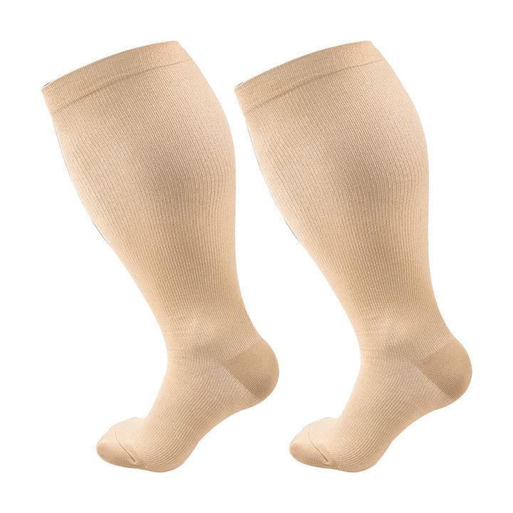 Plus + Drucksocken Plus Fat Fat Calf Socken Einfarbige europäische und amerikanische_voghion.com