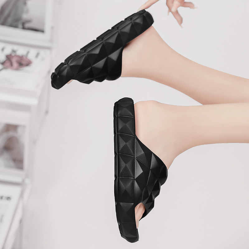 Γυναικείες τσουλήθρες Χοντρή σόλα Μόδα κρεβατοκάμαρα Ντους Σανδάλια μπάνιου Casual Beach Παντόφλες εσωτερικού χώρου για εξωτερικούς χώρους_voghion.com