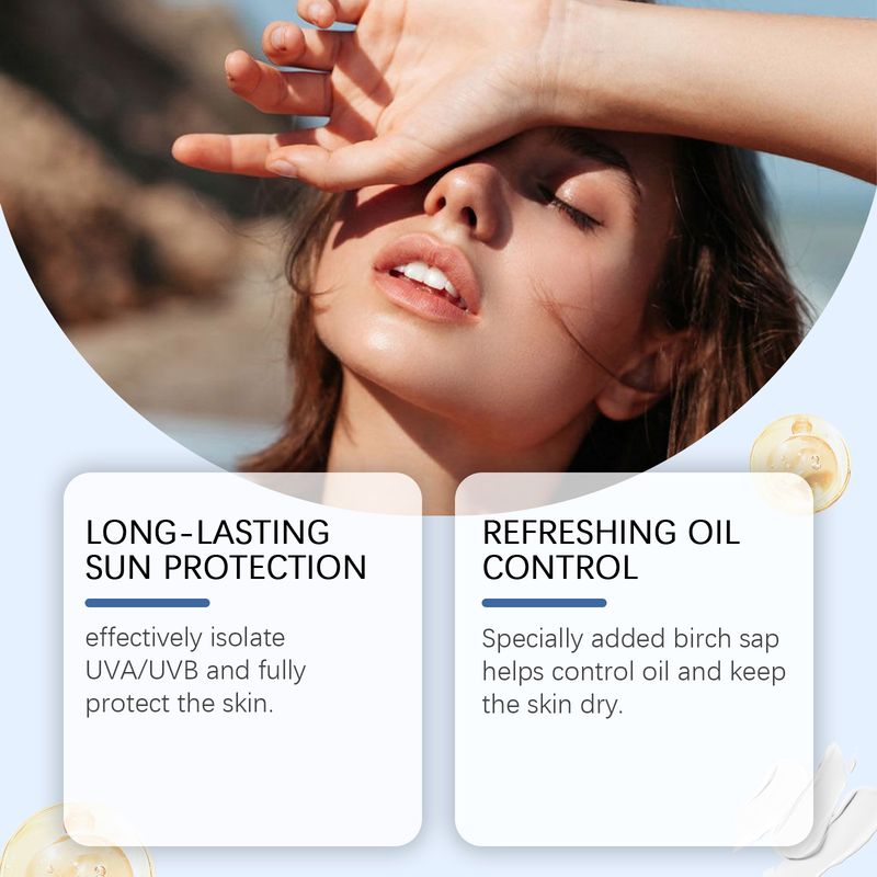 Lagana hidratantna krema za tijelo s neljepljivim uljima Juice Birch Oil Control za vanjsku upotrebu_voghion.com
