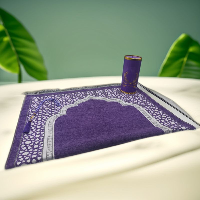 Hemtextil Bönefilt Rosenkranscylinder Presentask Presentset Resefilt Tasbi_voghion.com