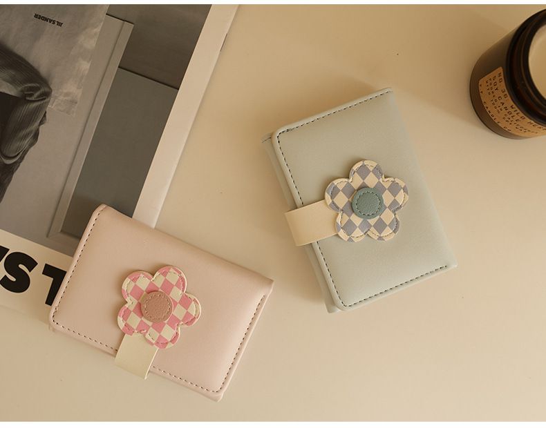 Ladies Wallet Girls Short Cartoon Cute Multi Card Coin Purse Wallet Wallet Female_voghion.com