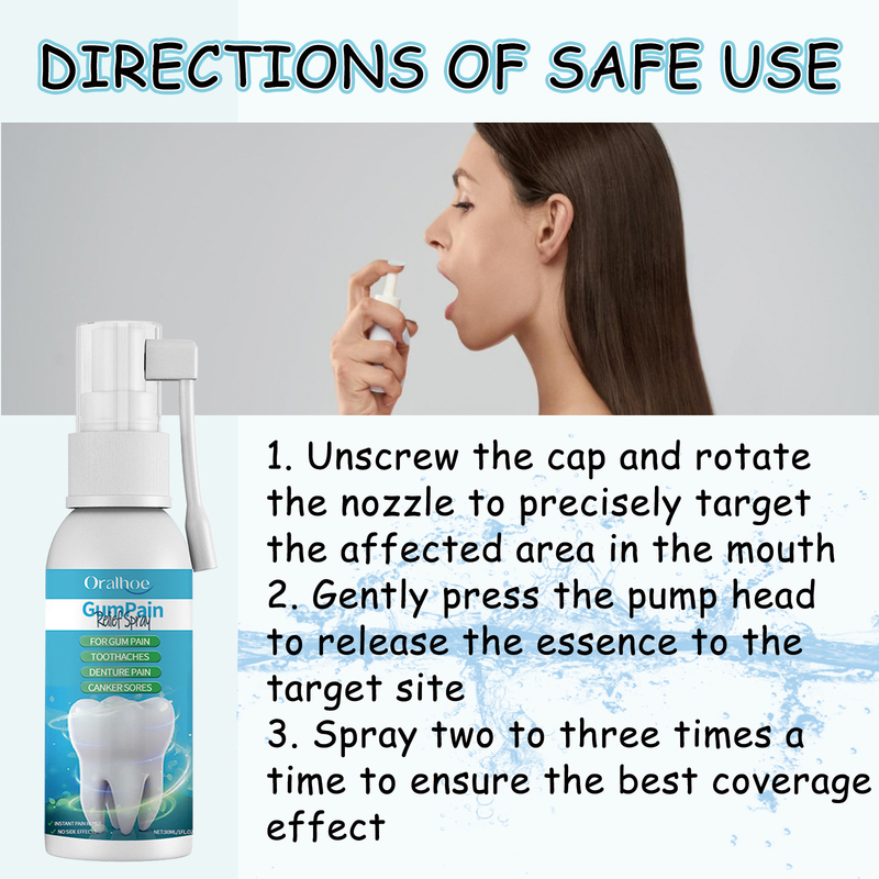 spray Repair Deep Clean Tooth Dirt Fresh Breath Gum Care new_voghion.com