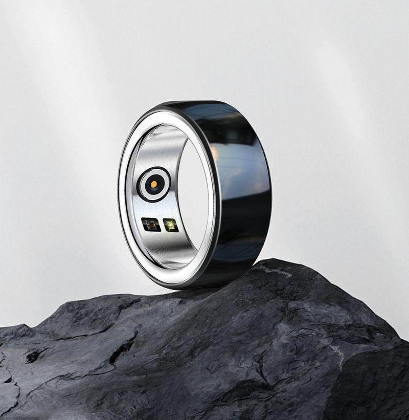 Neuer R8 Smart Ring Keramik Herzfrequenz Blutsauerstoff Blutdruck Schlaf Gesundheitsüberwachung Übungsmodus Sportring_voghion.com
