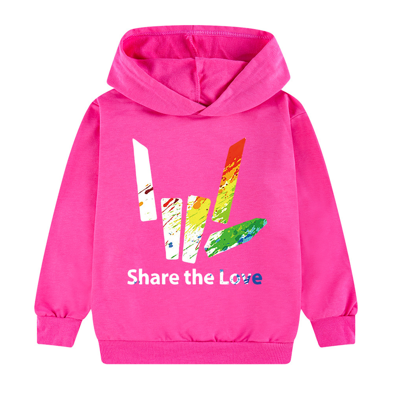 Gyerek kapucnis pulóver tavaszi és őszi rajzfilm mintával_voghion.com