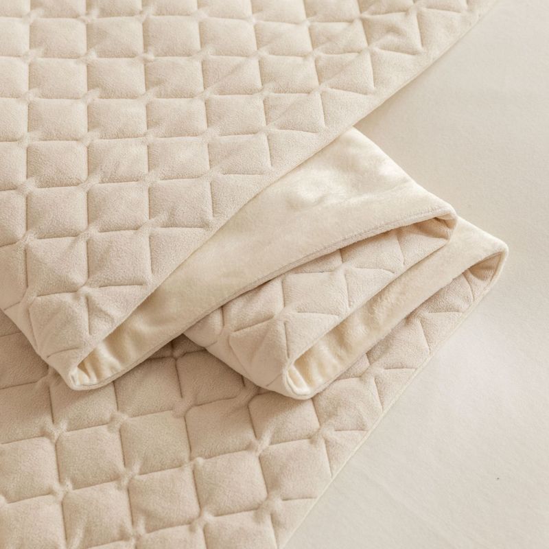 Semplice modello olandese in velluto ultrasonico a rombi per hotel, hotel, casa, letto, asciugamano, bandiera_voghion.com