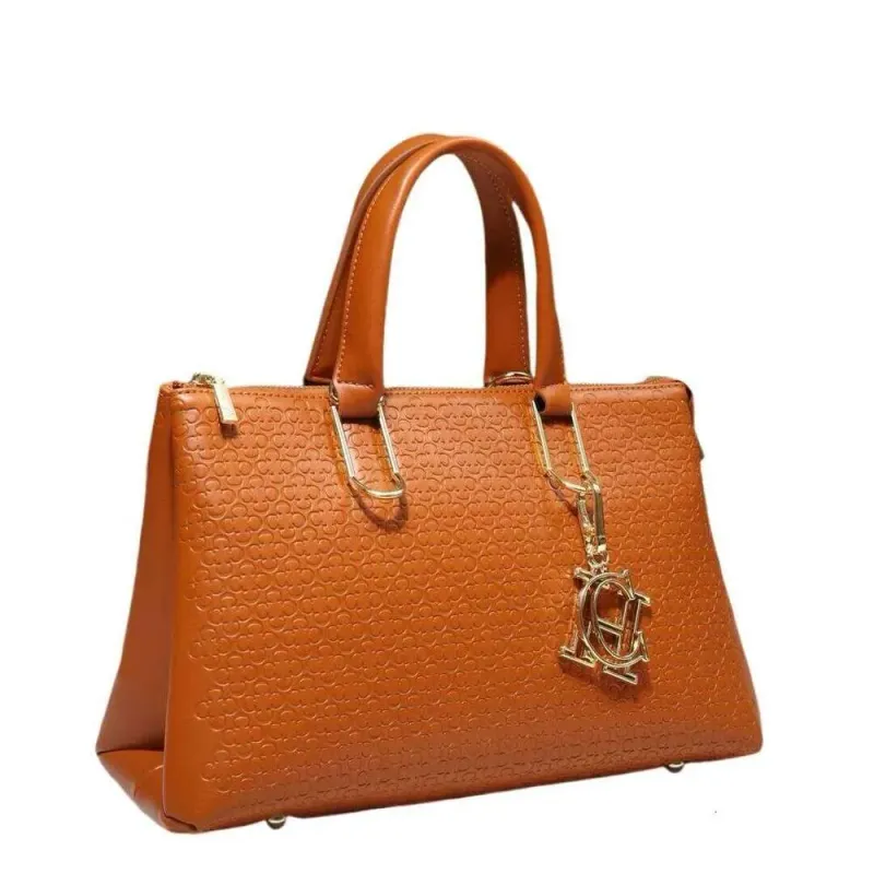 2025 Designer Bags Women's Handheld One Shoulder Crossbody Solid Pu Material Fashionable Charm Bag_voghion.com